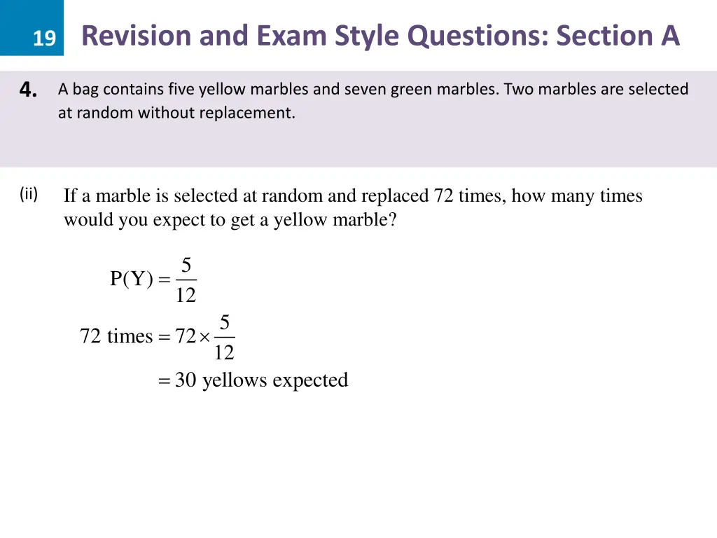 19 revision and exam style questions section a 9