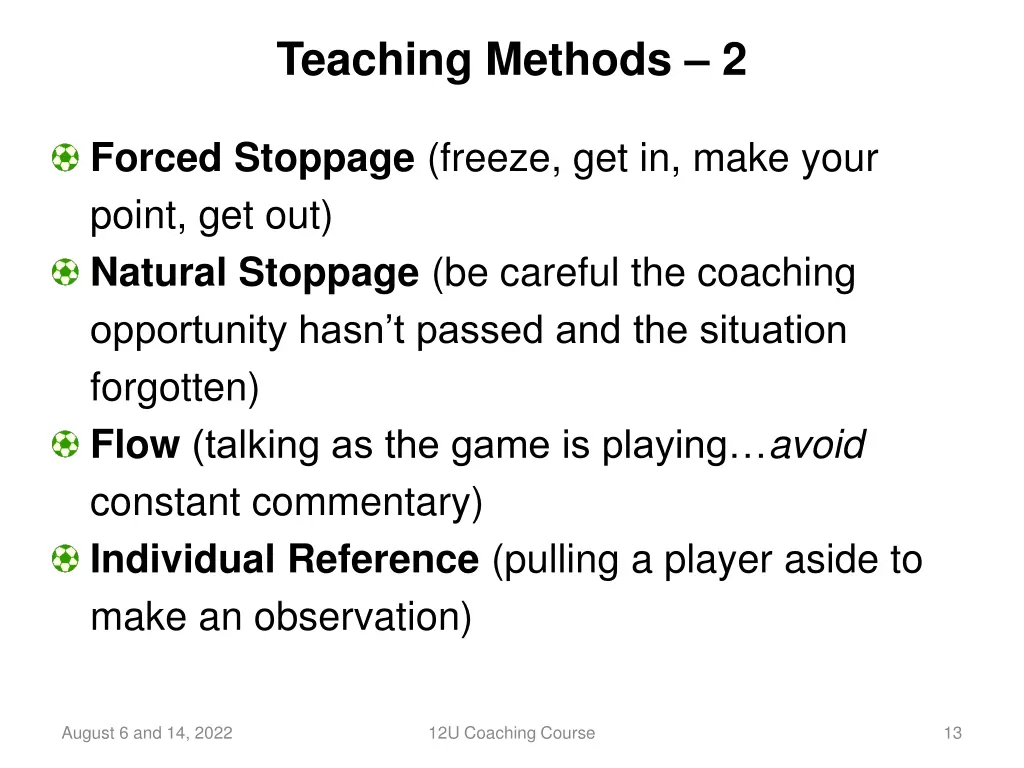 teaching methods 2