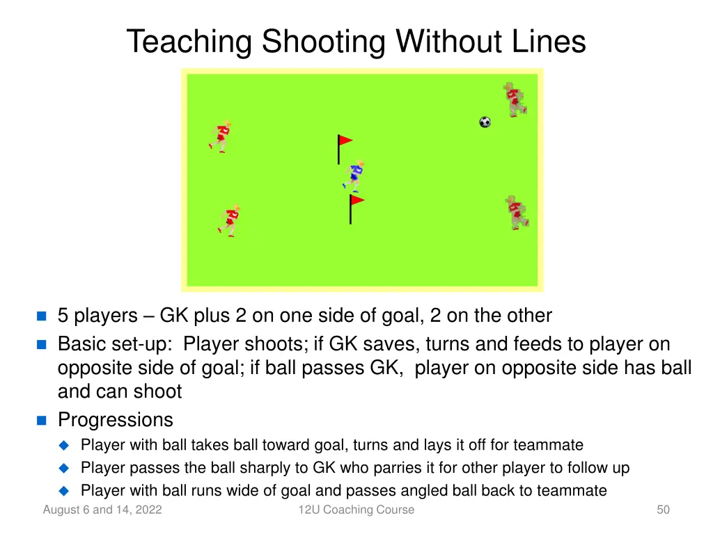 teaching shooting without lines