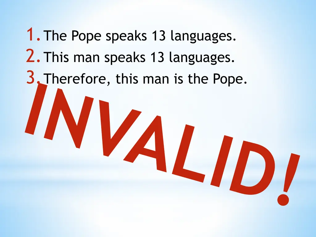 1 the pope speaks 13 languages 2 this man speaks