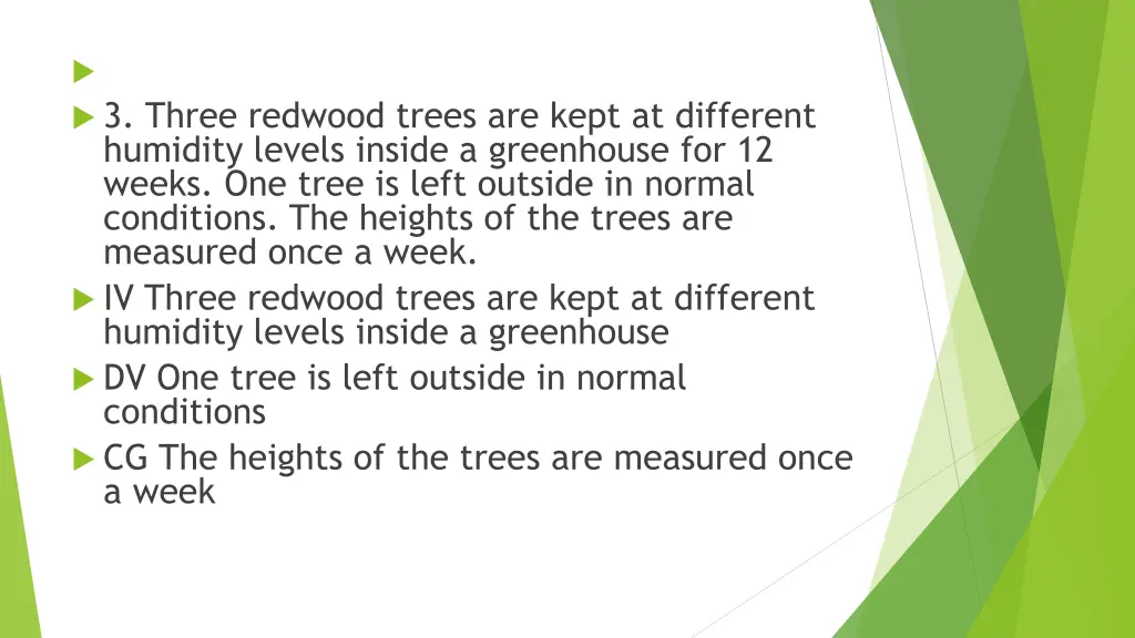 3 three redwood trees are kept at different