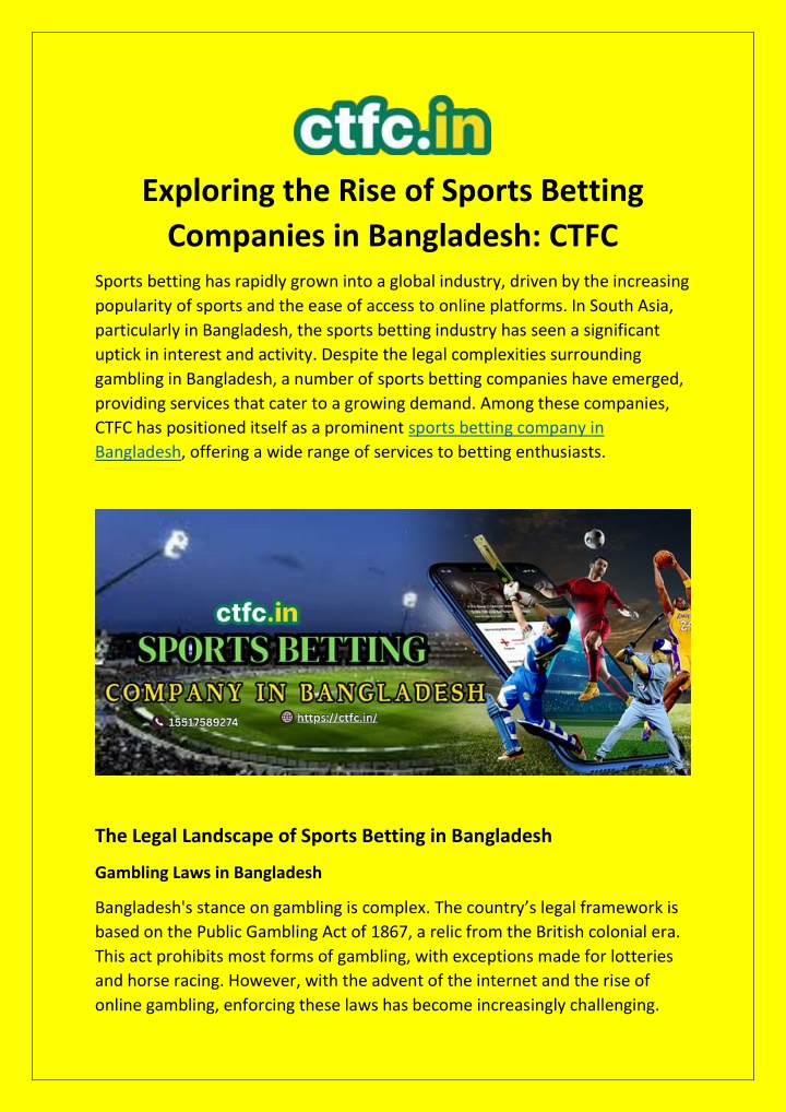 exploring the rise of sports betting companies