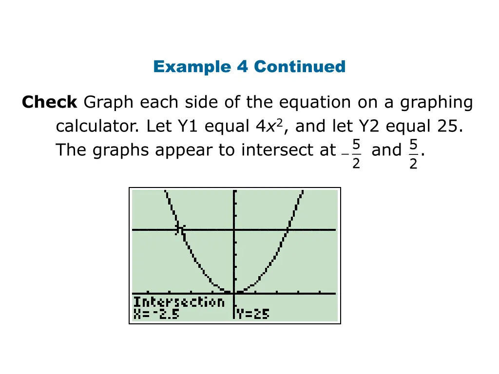 example 4 continued