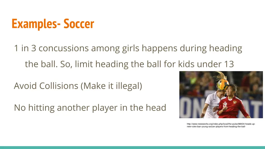 examples soccer