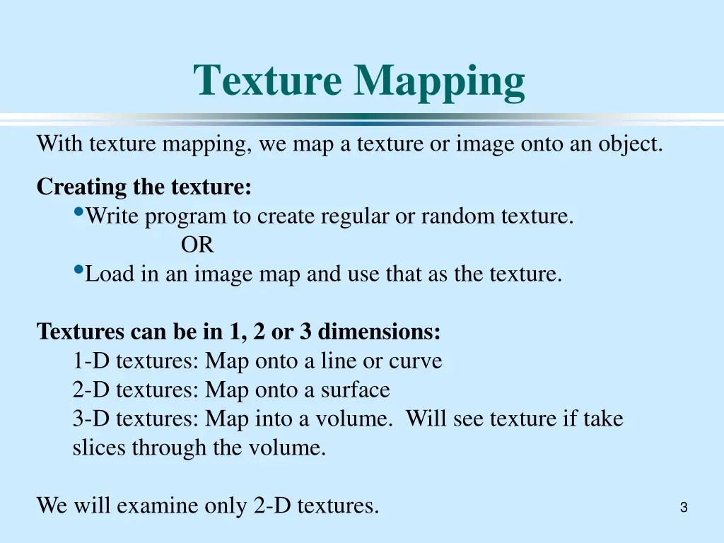 texture mapping