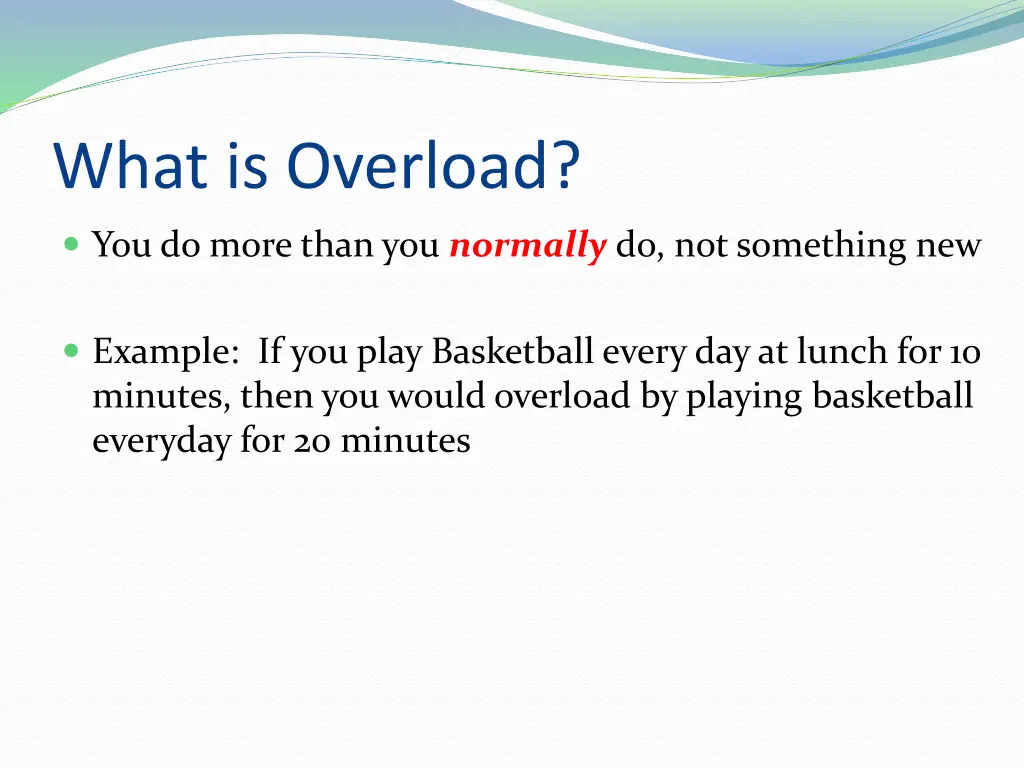 what is overload