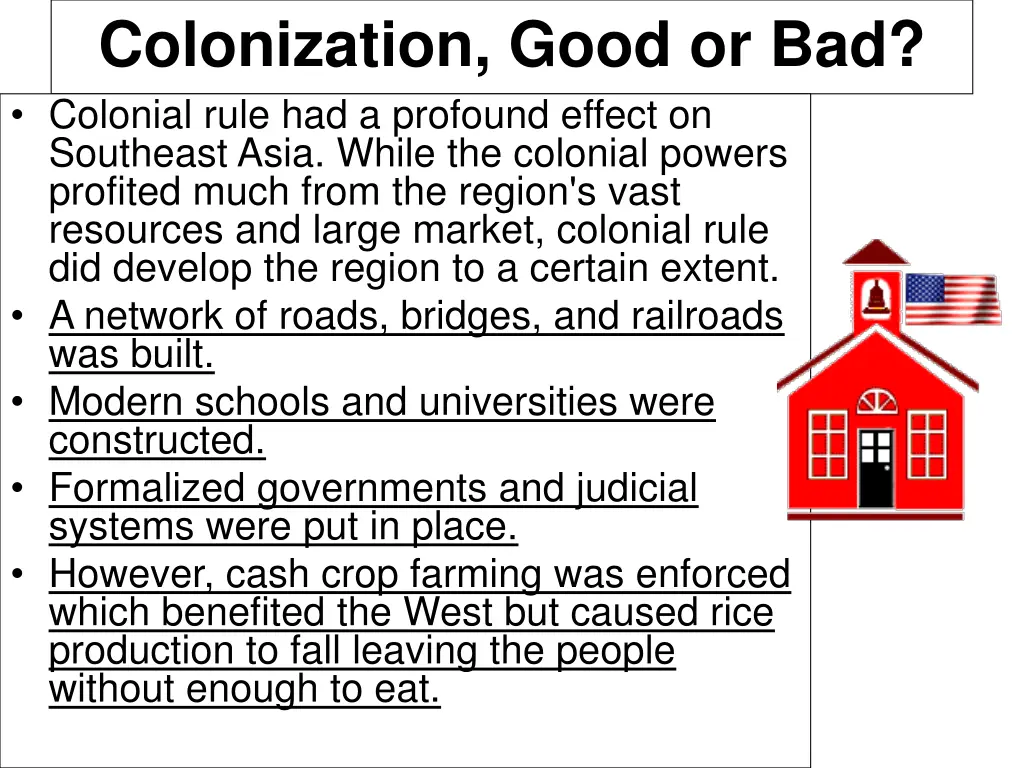 colonization good or bad colonial rule