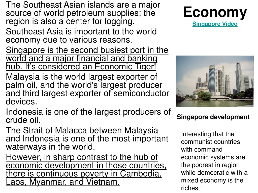 the southeast asian islands are a major source