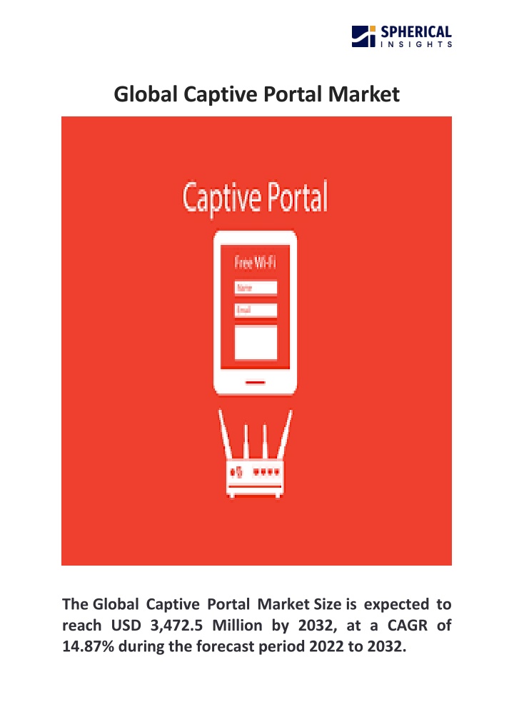 global captive portal market