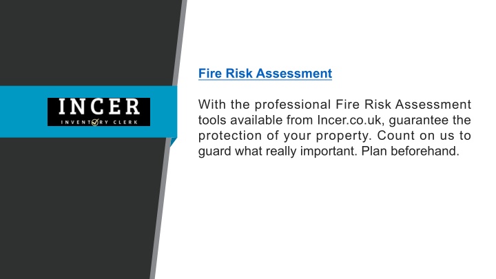 fire risk assessment