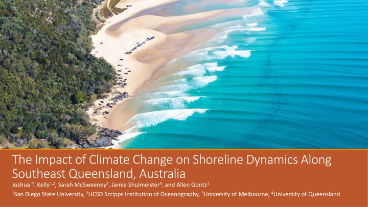 the impact of climate change on shoreline