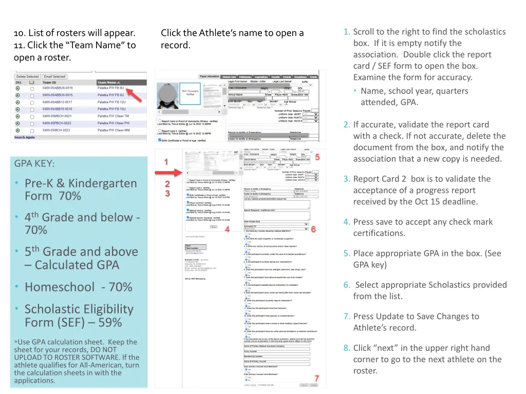 1 scroll to the right to find the scholastics