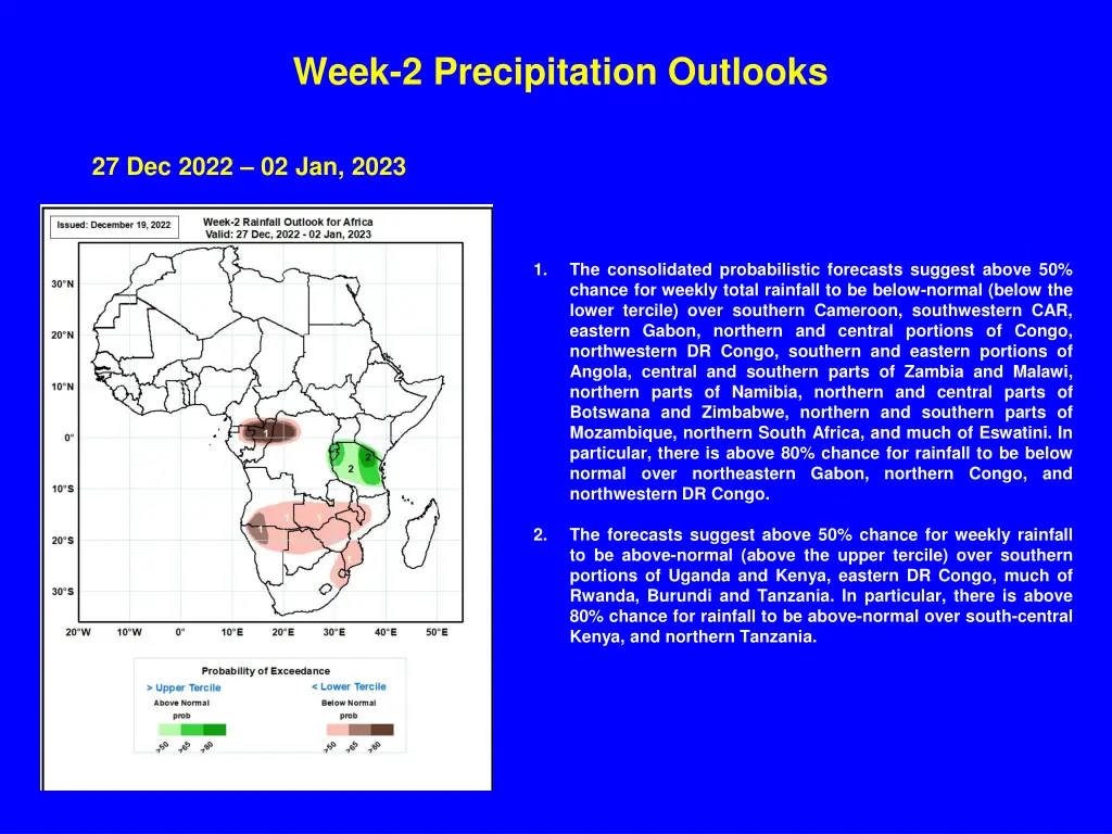 week 2 precipitation outlooks