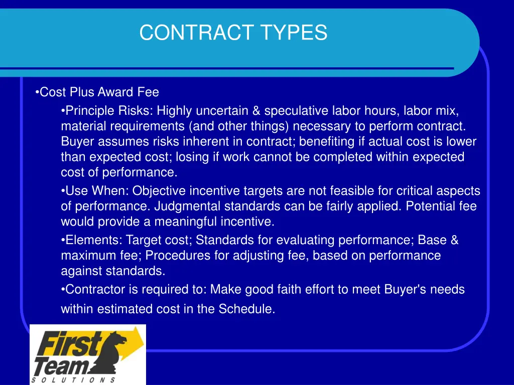 contract types 4