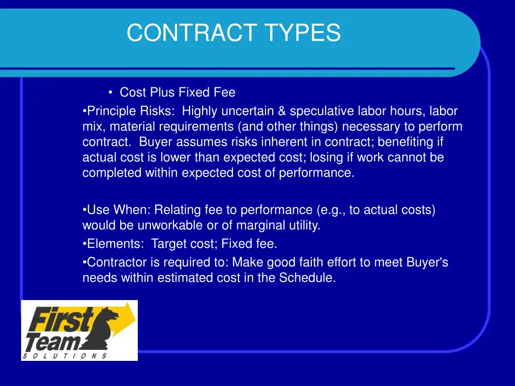 contract types 6