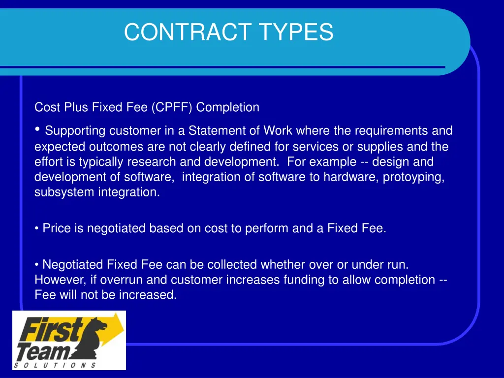 contract types 8