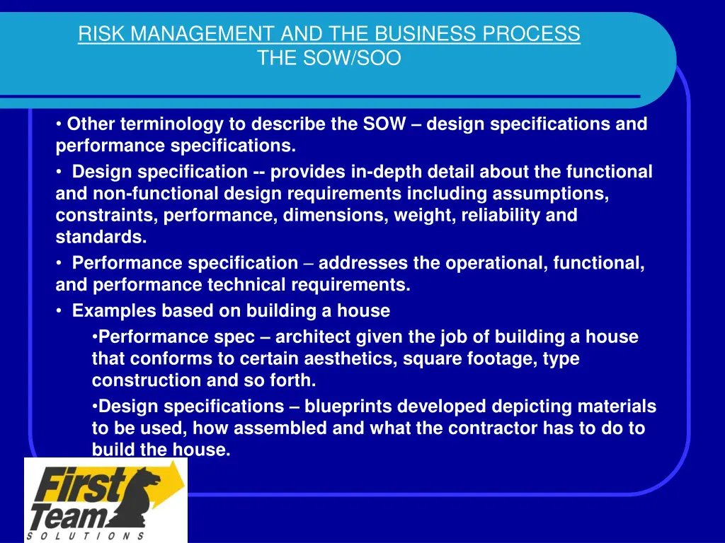 risk management and the business process 4