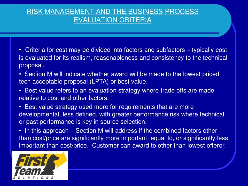 risk management and the business process 7