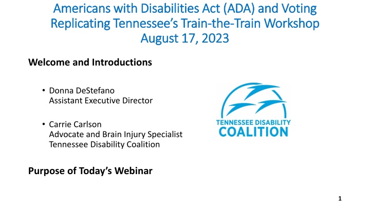 americans with disabilities act ada and voting