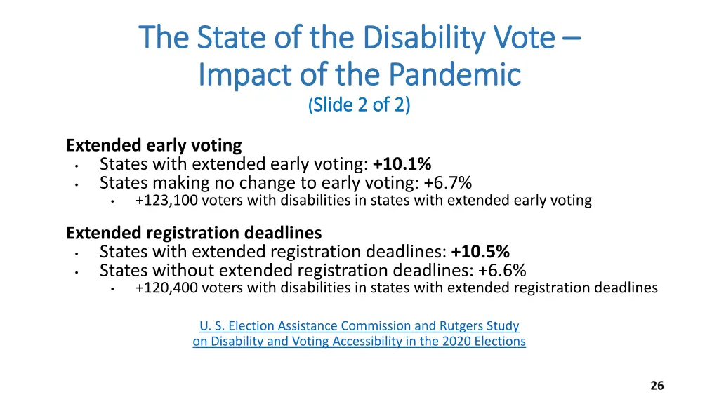 the state of the disability vote the state 1