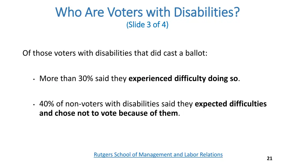 who are voters with disabilities who are voters 2