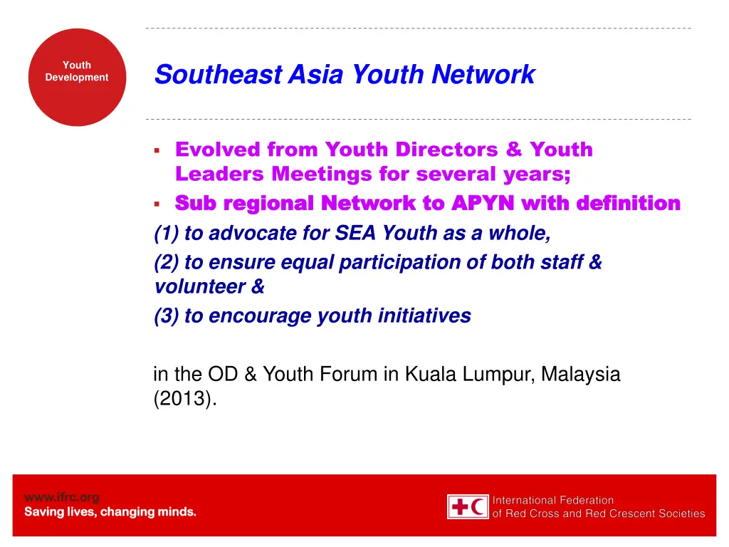 southeast asia youth network