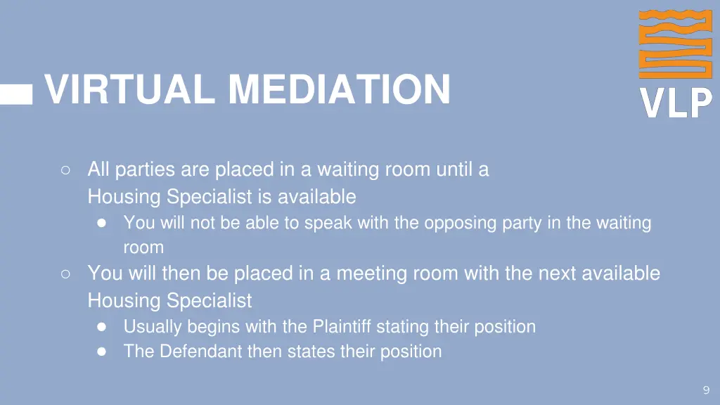 virtual mediation