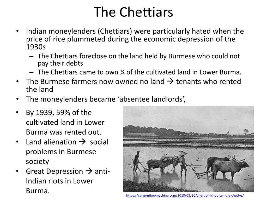 the chettiars