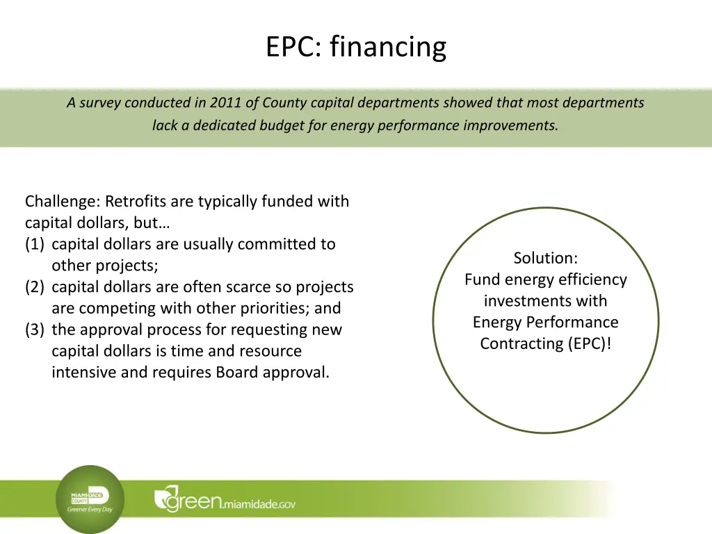 epc financing