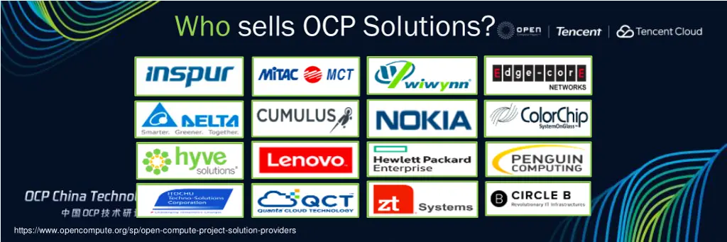 who sells ocp solutions 1