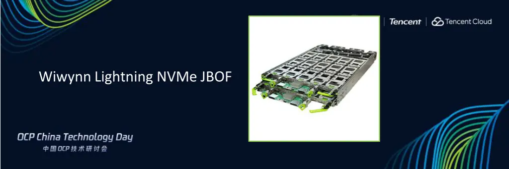 wiwynn lightning nvme jbof