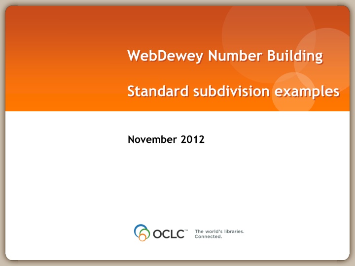 webdewey number building