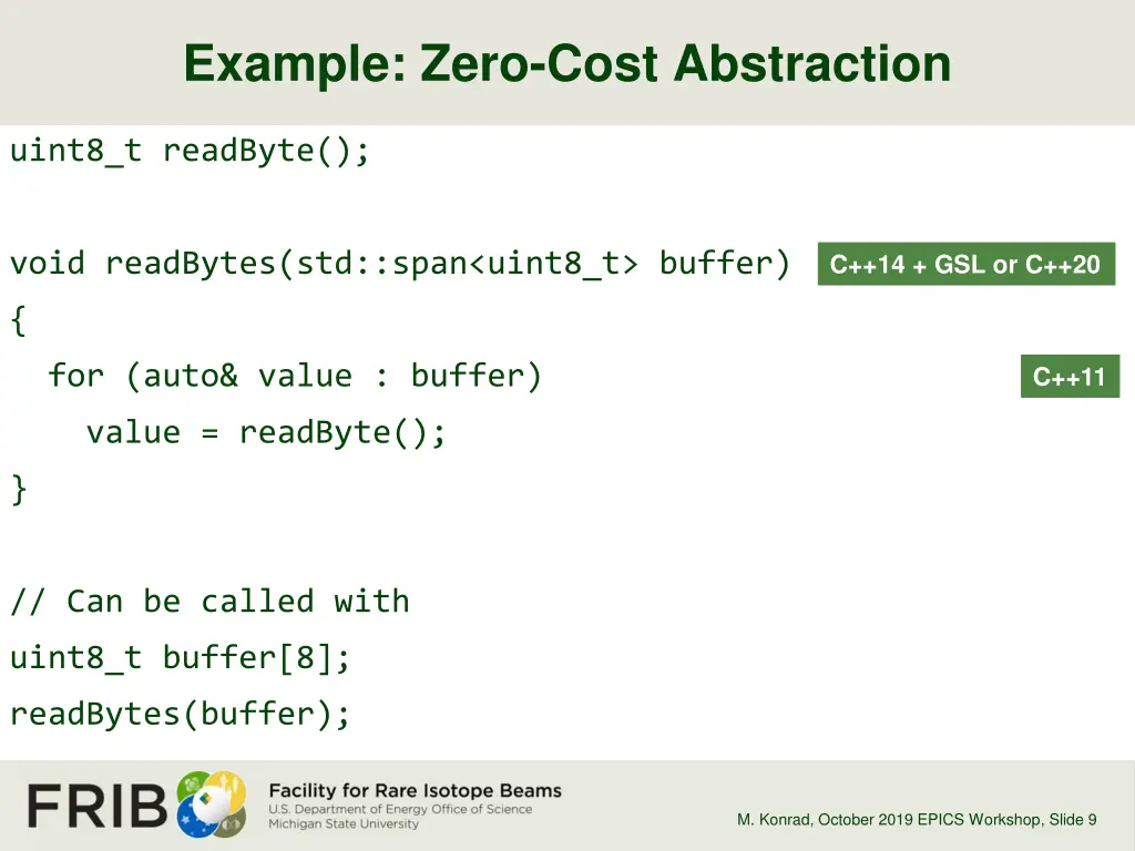 example zero cost abstraction 3