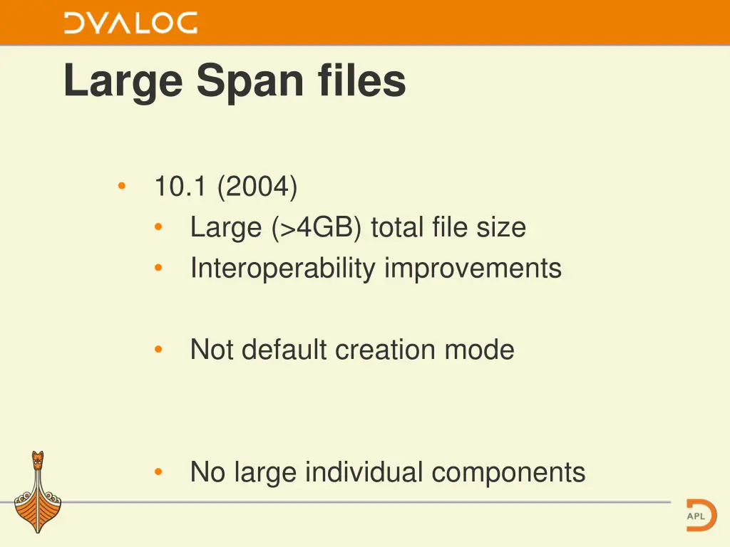 large span files