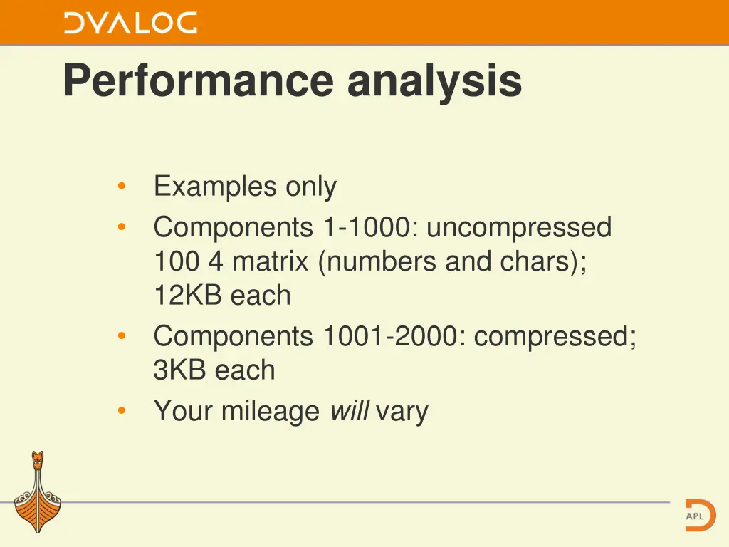 performance analysis