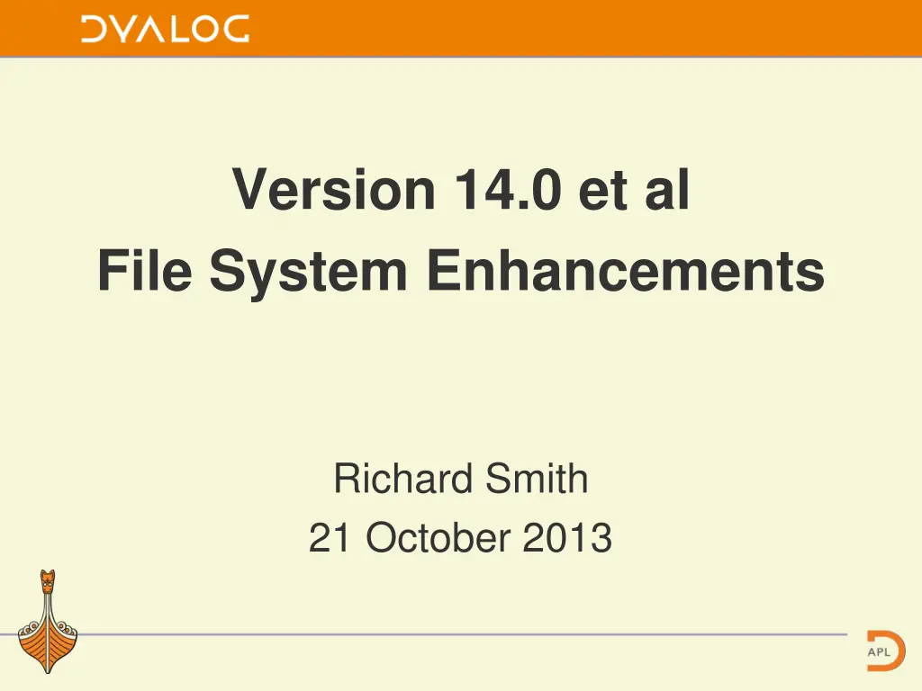 version 14 0 et al file system enhancements