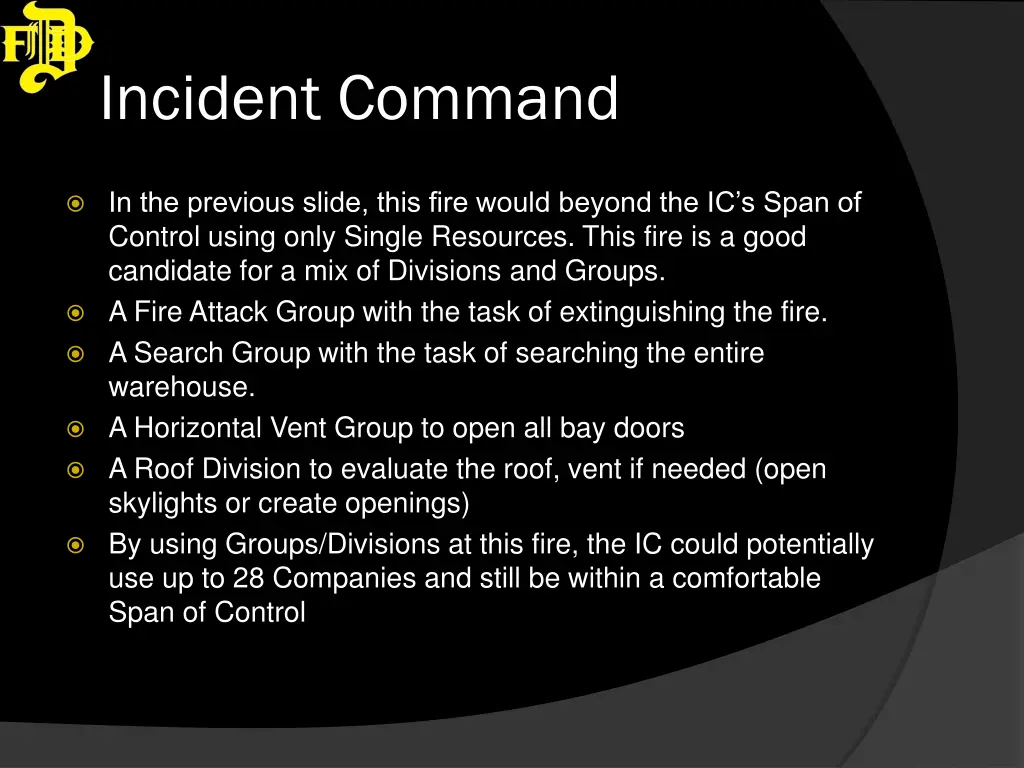 incident command 1