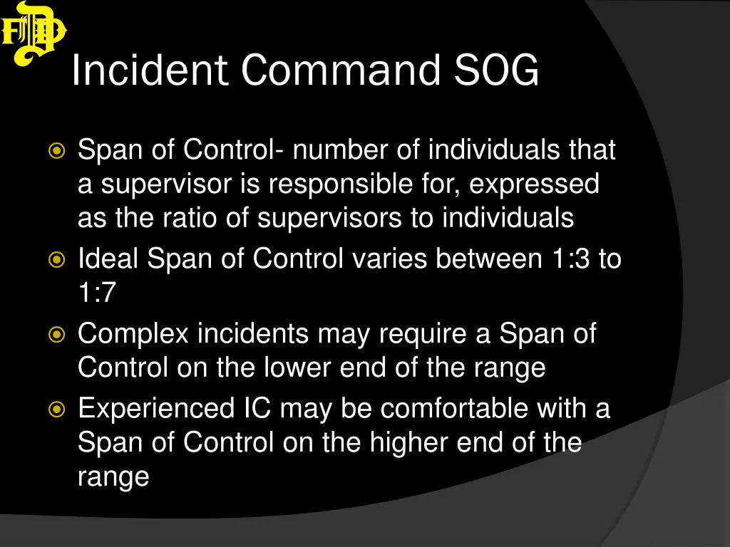 incident command sog 3