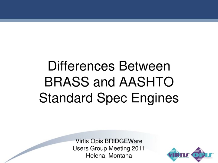 differences between brass and aashto standard