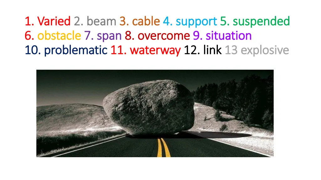 1 varied 1 varied 2 beam 6 6 obstacle obstacle 9