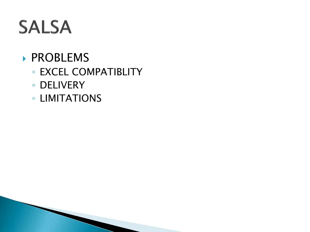 problems excel compatiblity delivery limitations