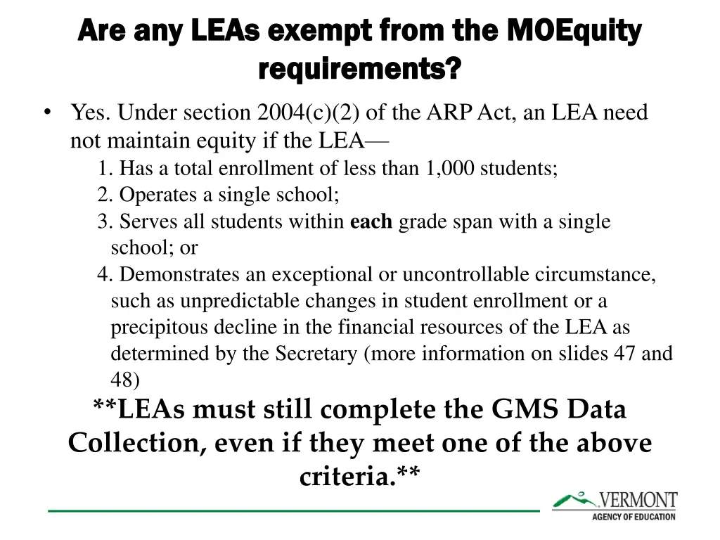 are any leas exempt from the are any leas exempt