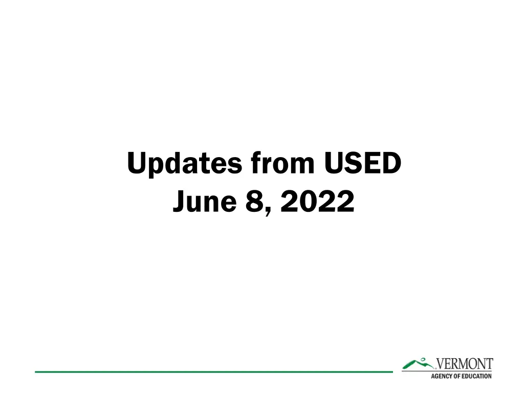 updates from used june 8 2022