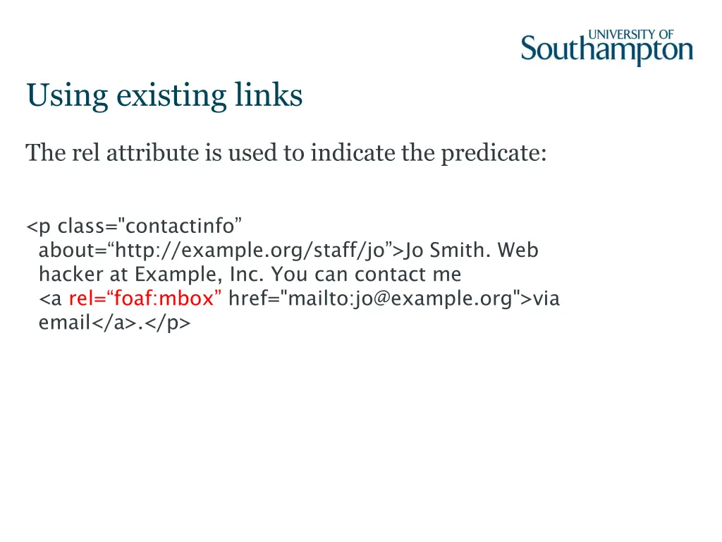 using existing links 1