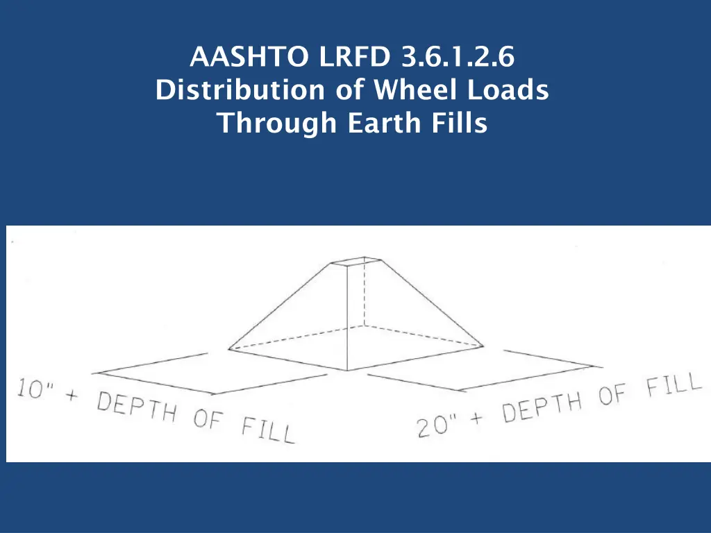 aashto lrfd 3 6 1 2 6 distribution of wheel loads 1