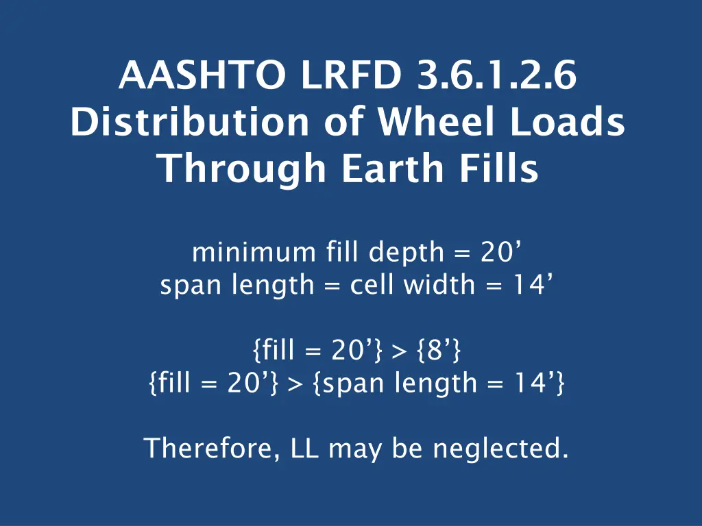 aashto lrfd 3 6 1 2 6 distribution of wheel loads 4