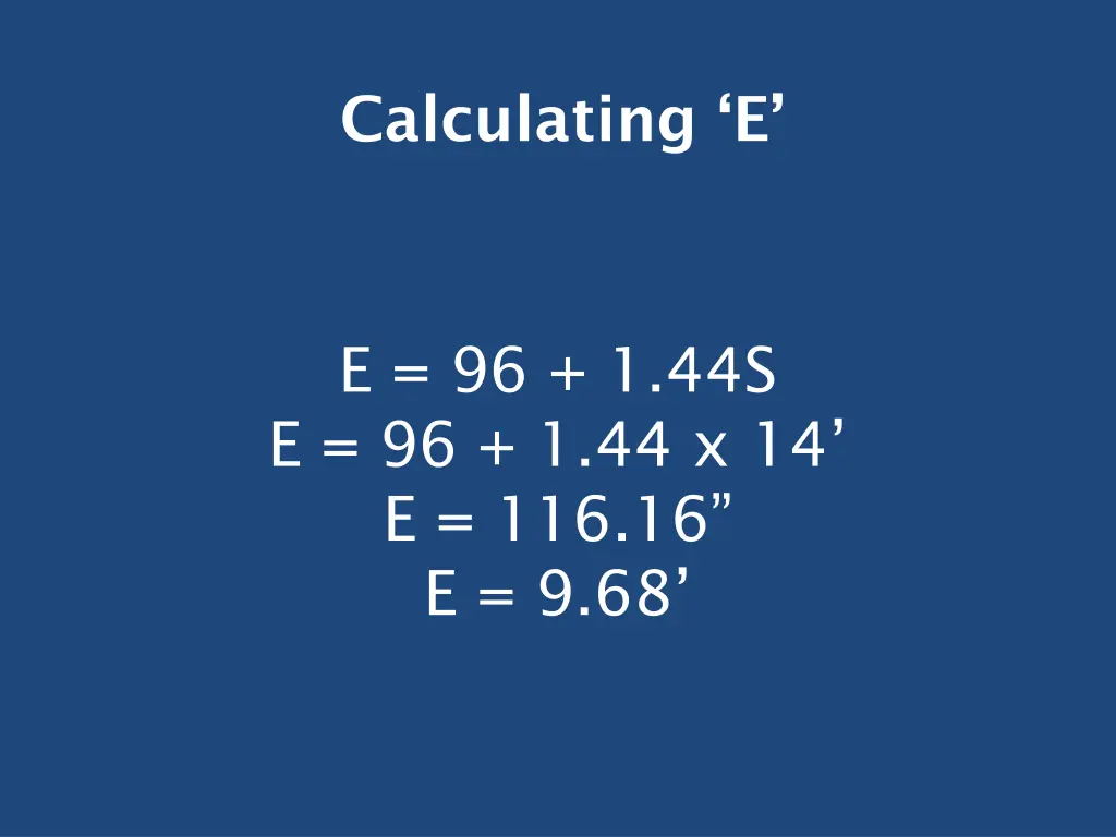 calculating e