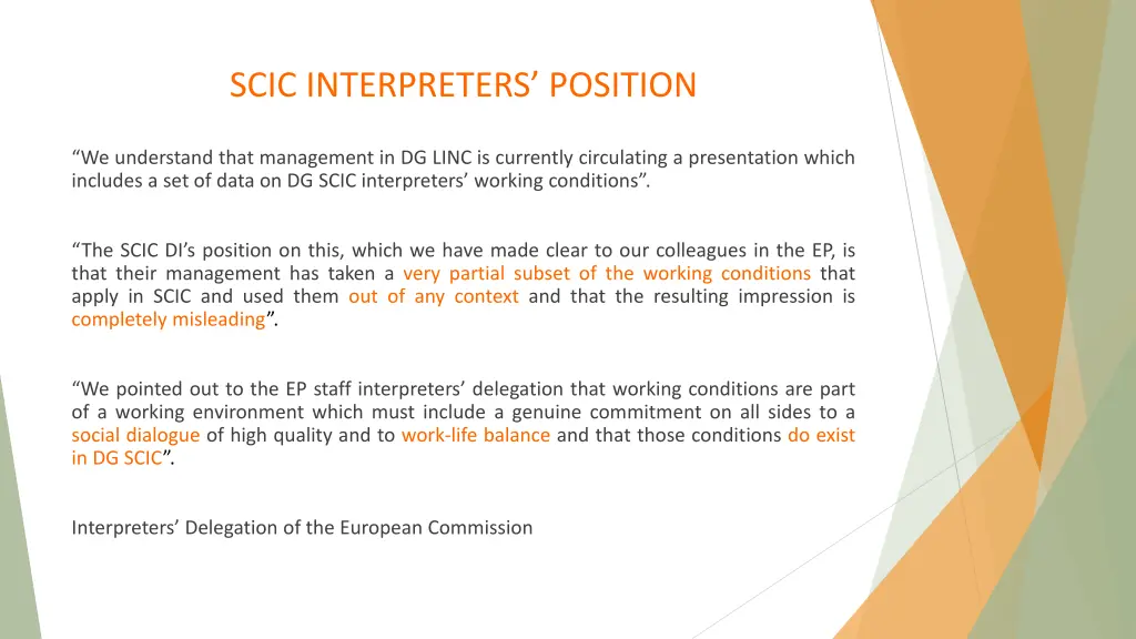 scic interpreters position