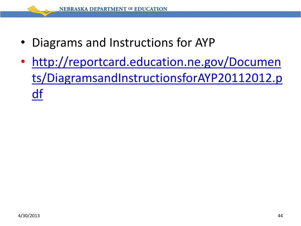 diagrams and instructions for ayp http reportcard