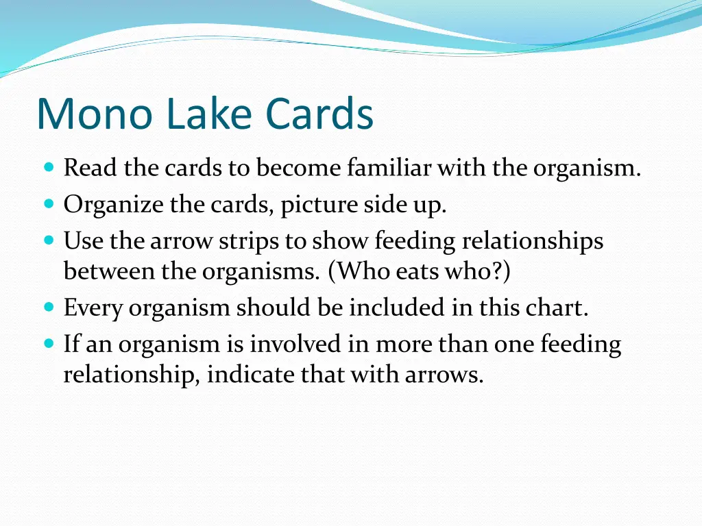 mono lake cards